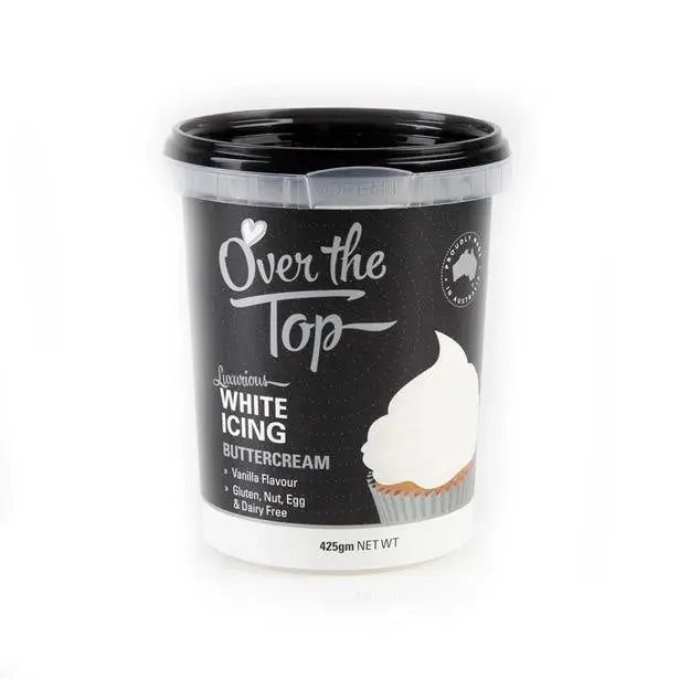 Over The Top Buttercream - White 425g