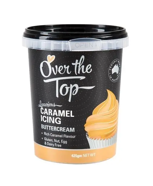 Over The Top Caramel Buttercream 425g