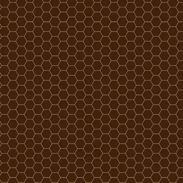 Gold Honeycomb Roberts Chocolate Transfer Sheet 35x25cm