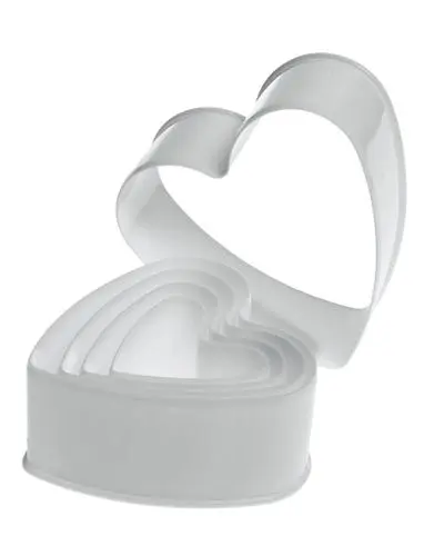 Mondo Cookie Cutter Heart Set 5pc