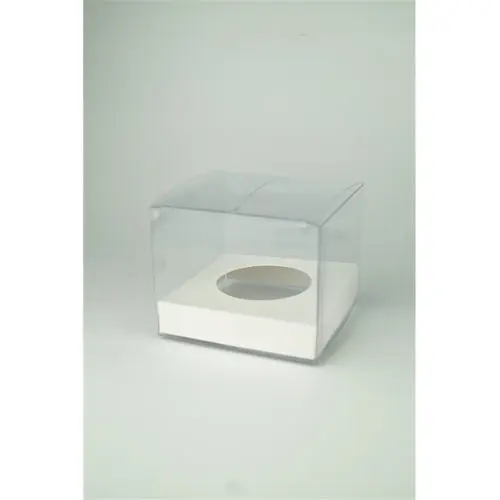 1 Hold Clear Cupcake Box