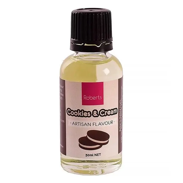 Roberts Cookies & Cream Flavoured Essence 30ml