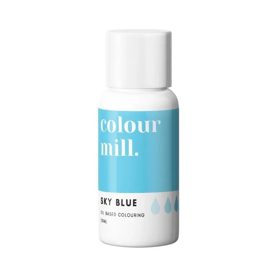 Colour Mill Sky Blue Oil Based Colouring 20ml