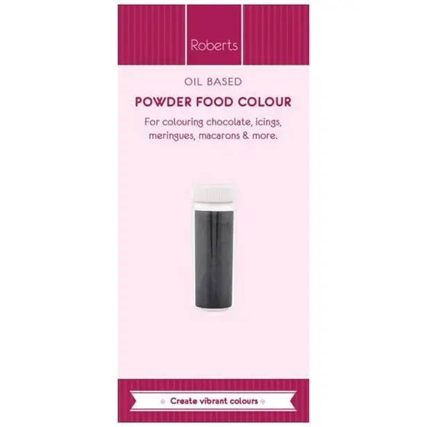 Roberts Oil Based Powder Dye Black 1g