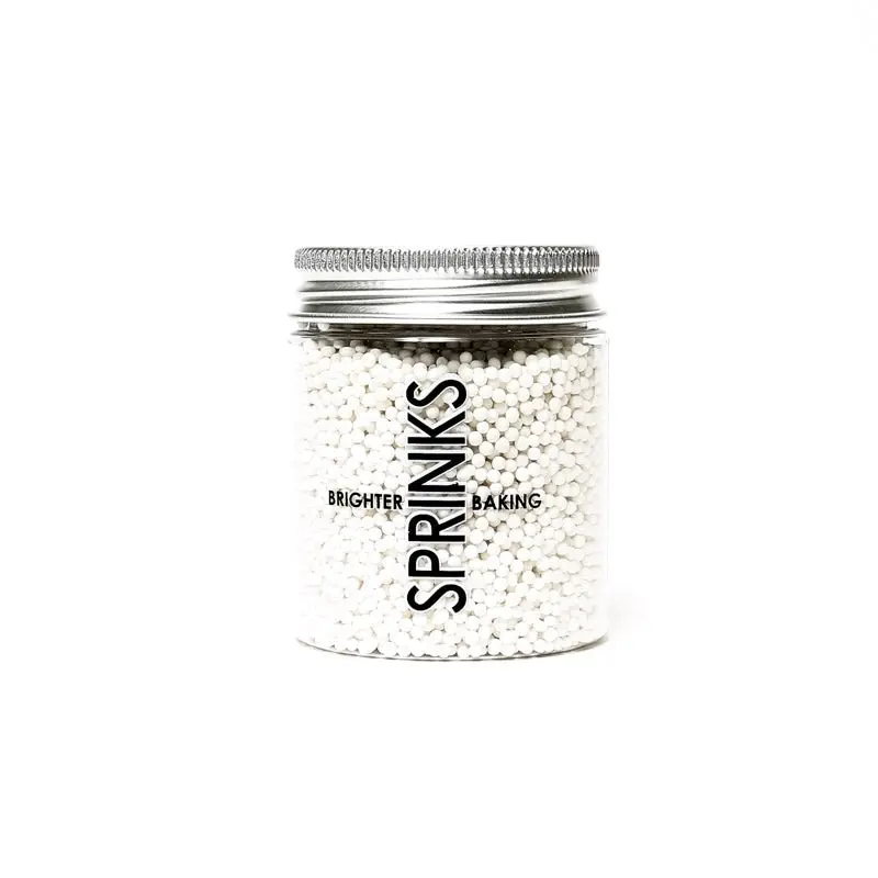 Sprinks White Nonpareils 85g