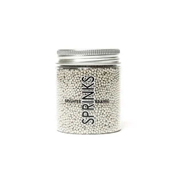 Sprinks 2mm Silver Cachous 85g