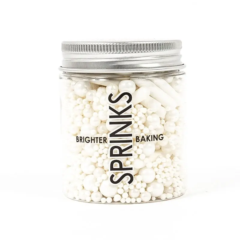 Sprinks Bubble & Bounce White Sprinkles 75g