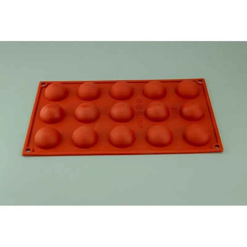 15 Cavity Hemisphere Silicone Cake & Chocolate Mould