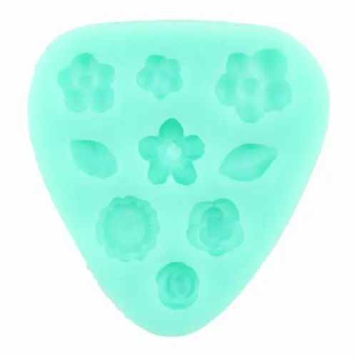 Mixed Flowers Silicone Fondant Mould