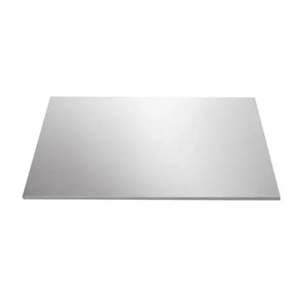 9x12in Rectangle Masonite Cake Board - Silver