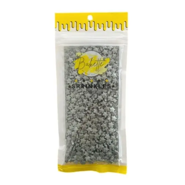 Silver Stars Sprinkle Mix 56g