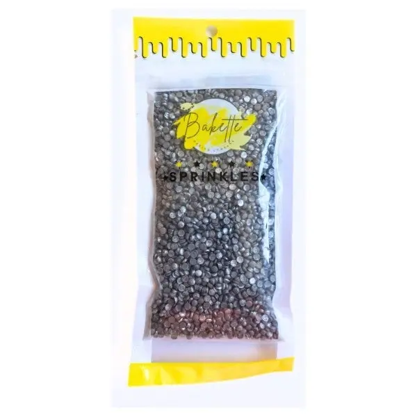 Silver Confetti Sprinkle Mix 56g