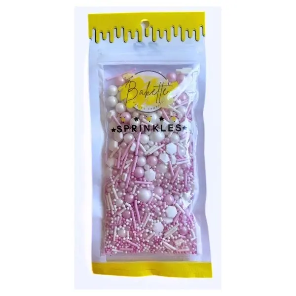 Tickle Me Pink Sprinkle Mix 56g