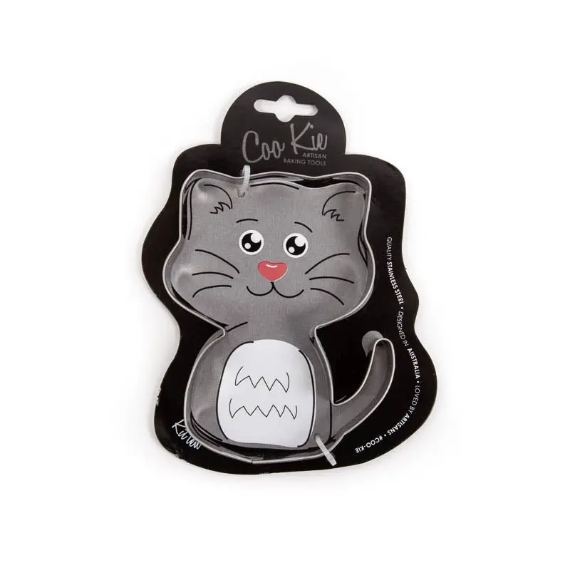 Coo Kie Kitten Stainless Steel Cookie Cutter