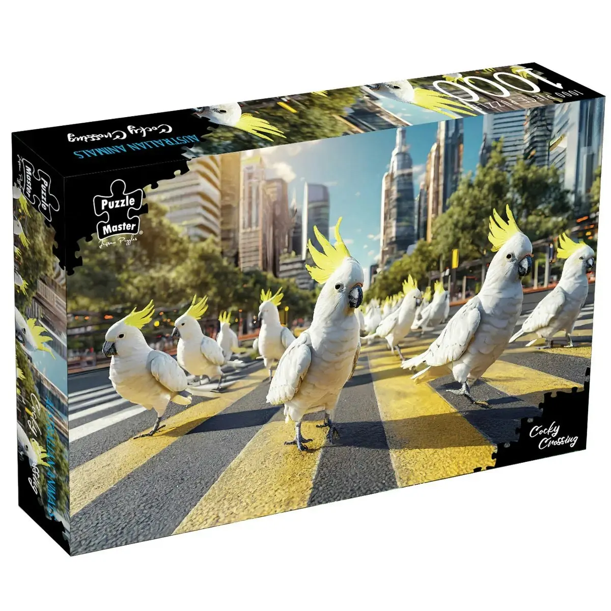 1000-Piece Jigsaw Puzzle, Cocky Crossing