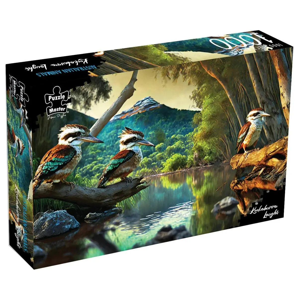 1000-Piece Jigsaw Puzzle, Kookaburra Laughs