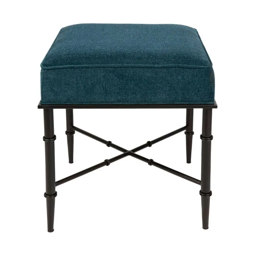 Luxe Living Hacienda Stool in Teal