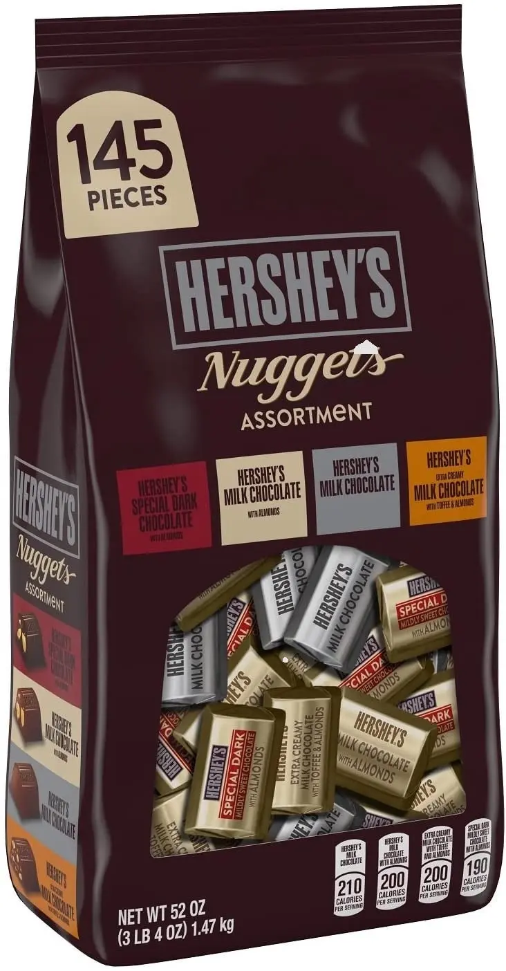 Hershey's Nuggets Assortment Milk Chocolate 145 Pieces 1.47kg