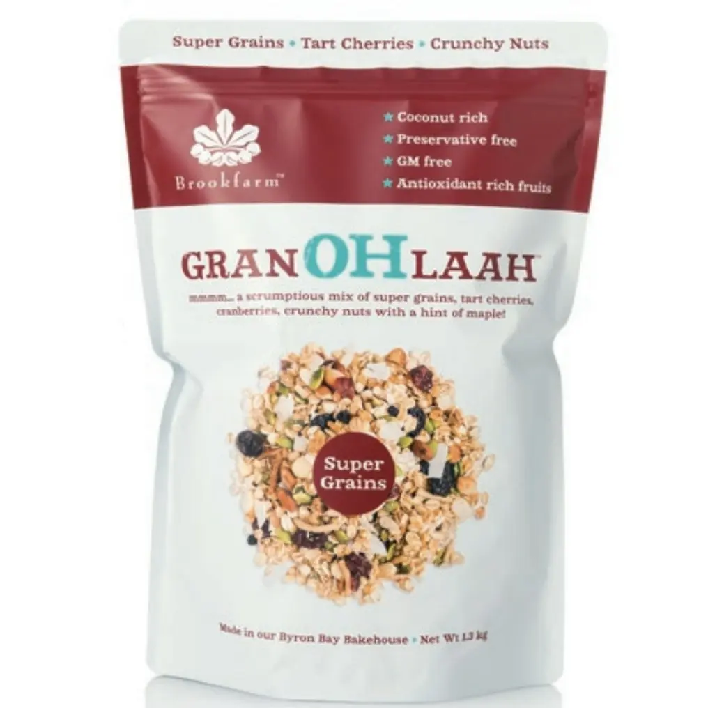 Brookfarm Supergrains Granola Macadamia, Cranberry & Coconut 1.3kg