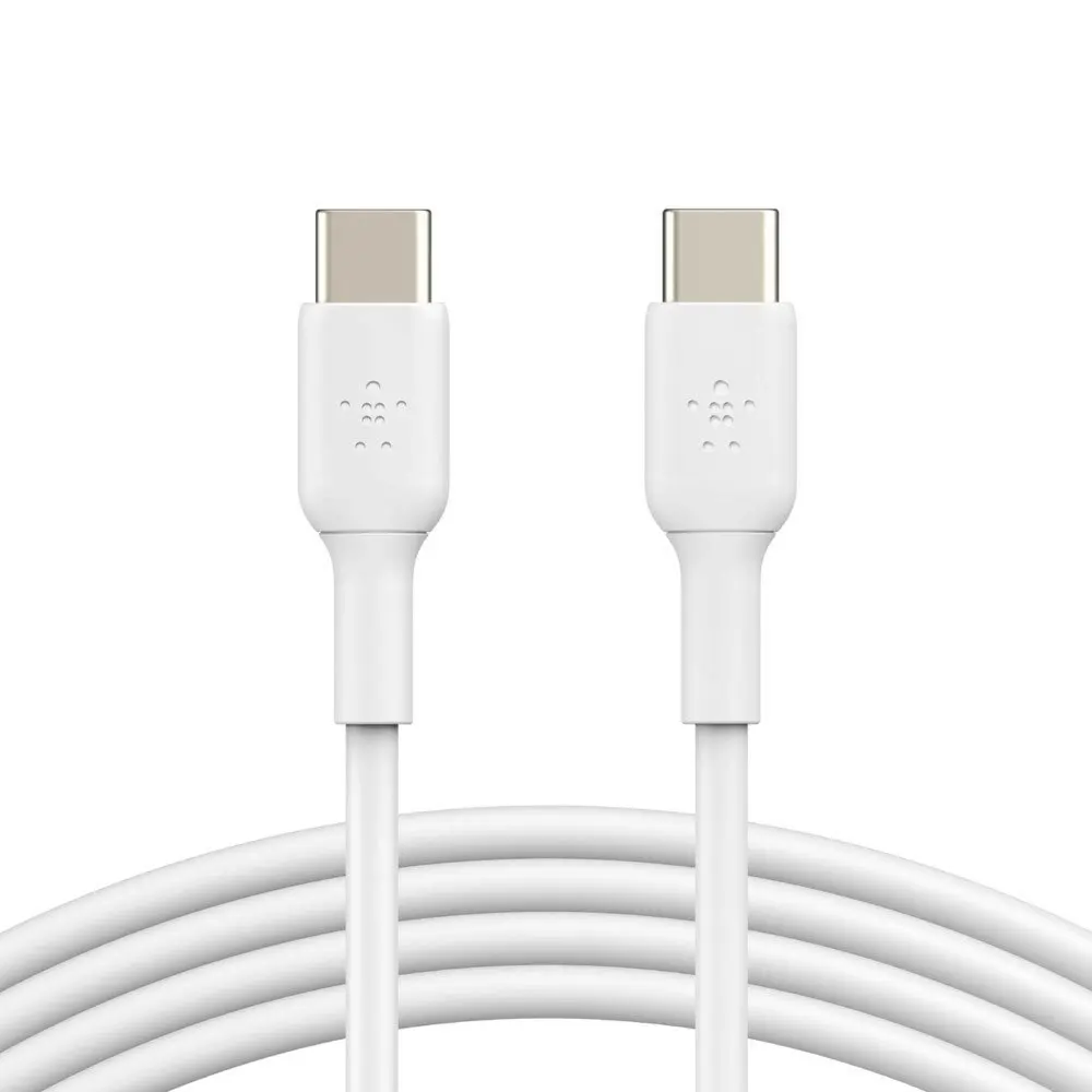 Belkin USB-C to USB-C 1M Cable Data Sync Cord for Samsung S8/S9 Plus/LG HTC WHT