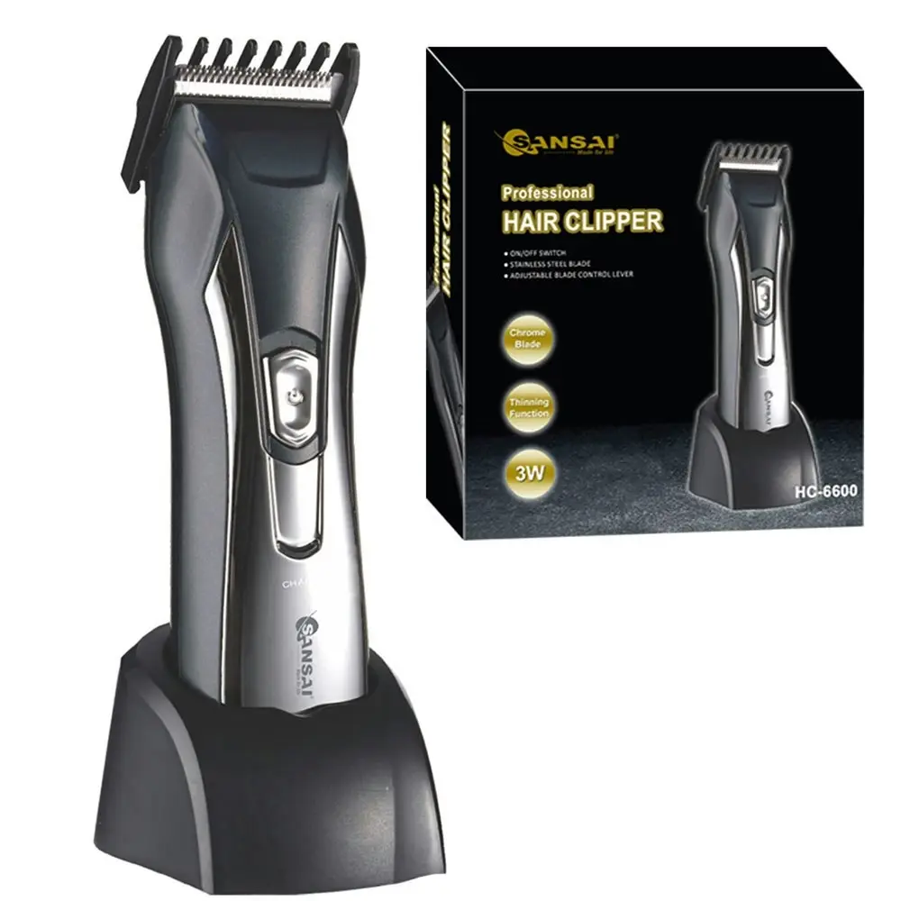 Sansai Professional Rechargeable Corded Cordless Beard Hair Clipper/Hair Trimmer