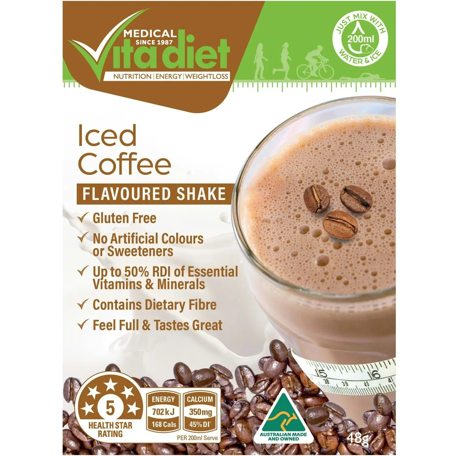 Vita Diet Shake Iced Coffee Single Sachet