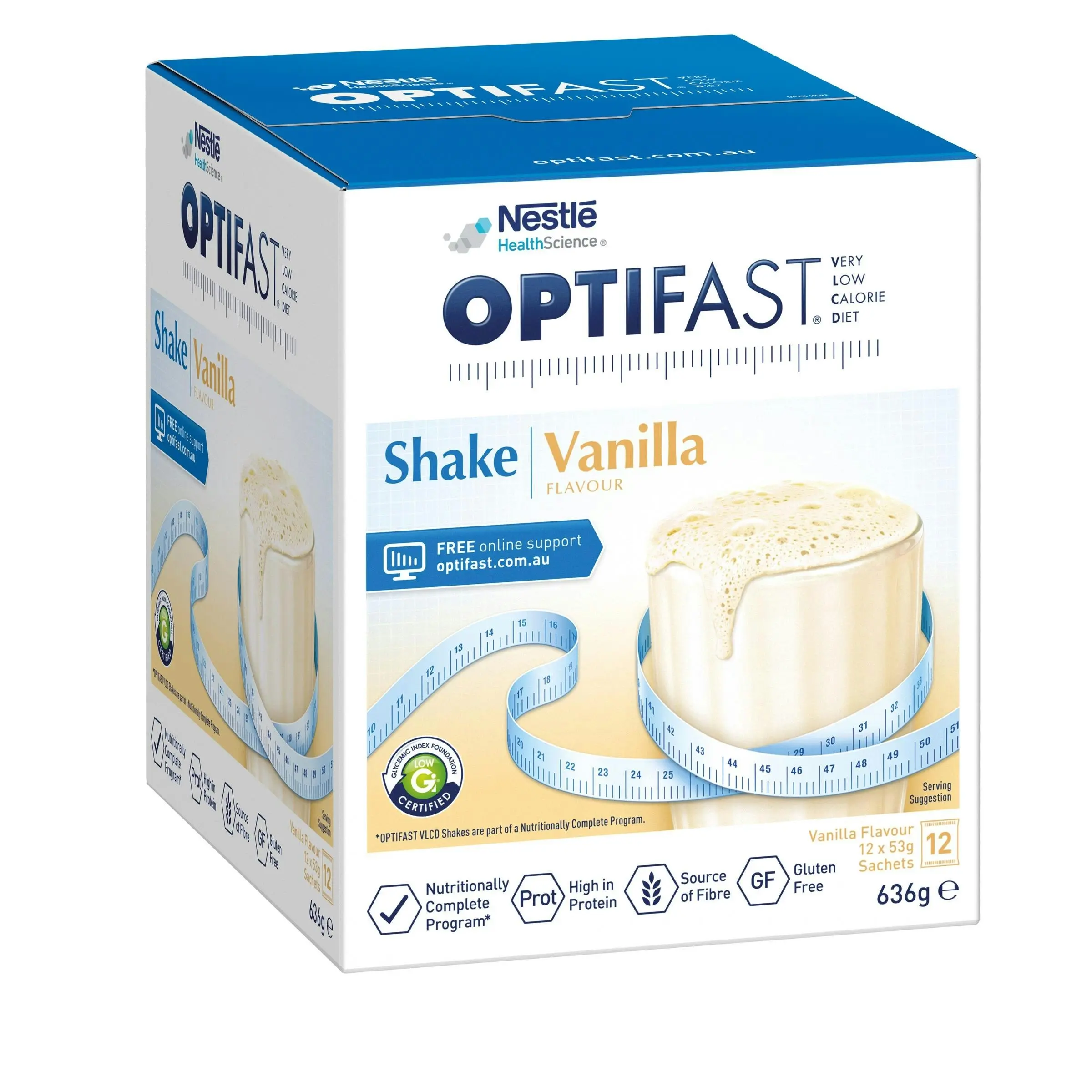 OPTIFAST VLCD Shake Vanilla 12 x 53g