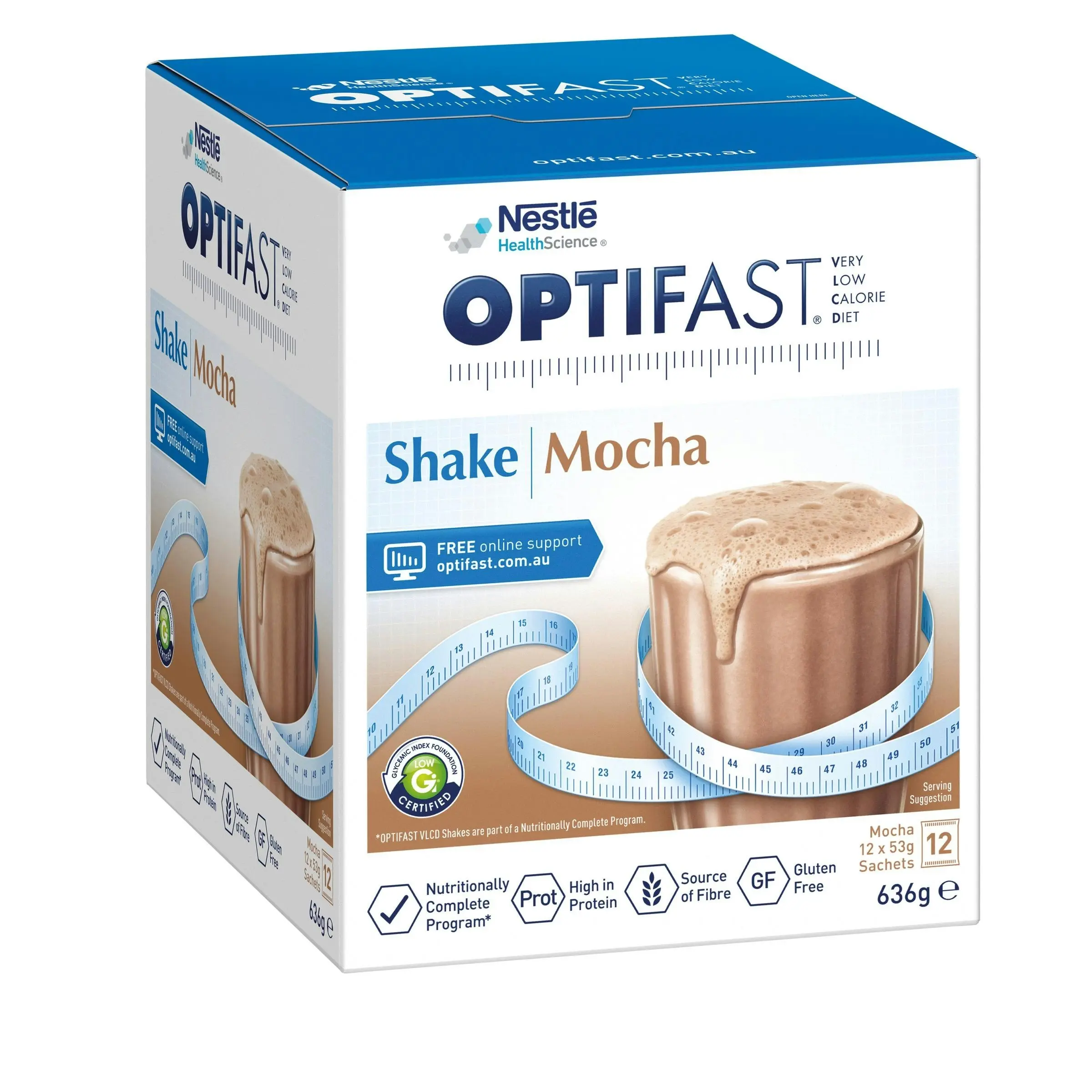 OPTIFAST VLCD Shake Mocha 12 x 53g