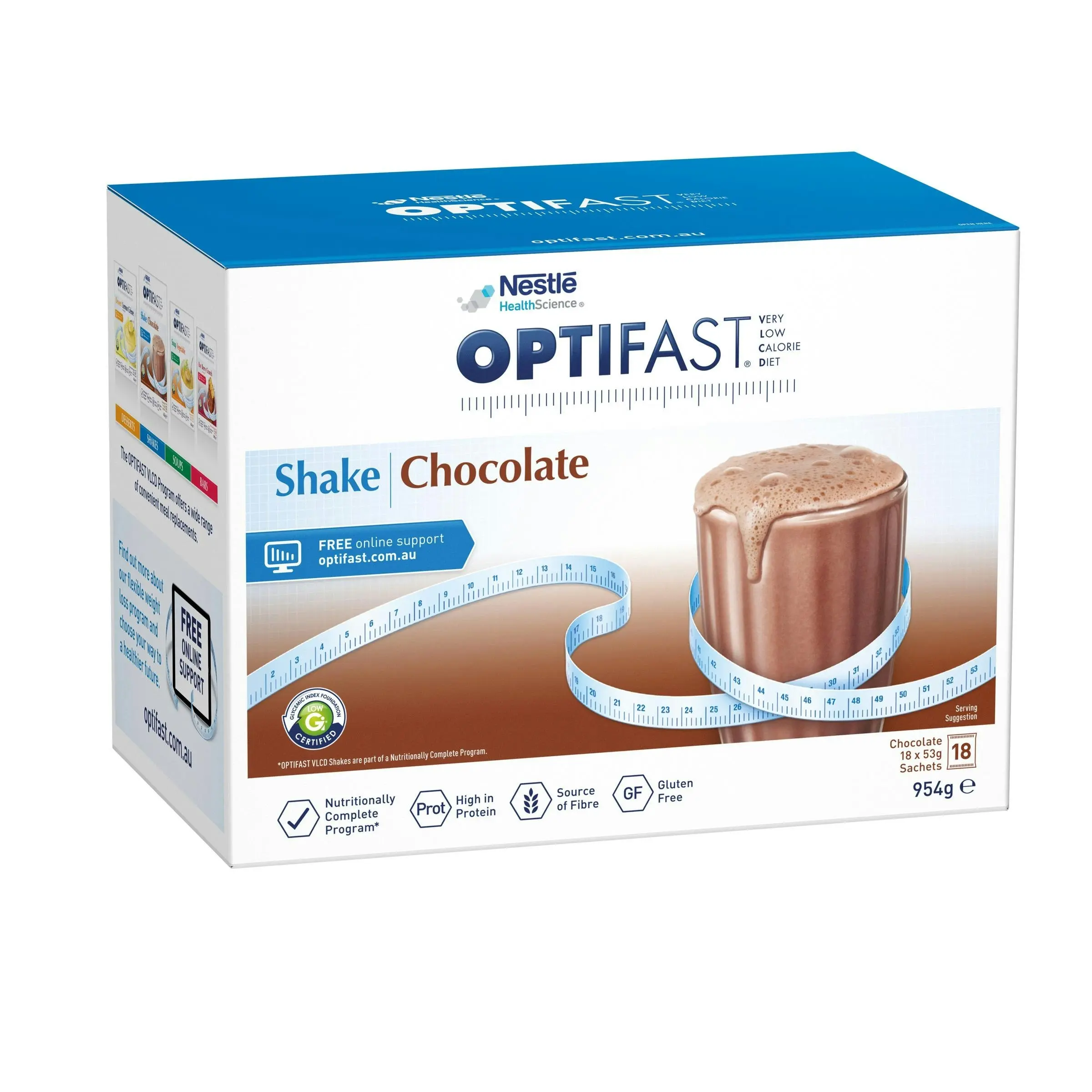 OPTIFAST VLCD Shake Chocolate 18X53G