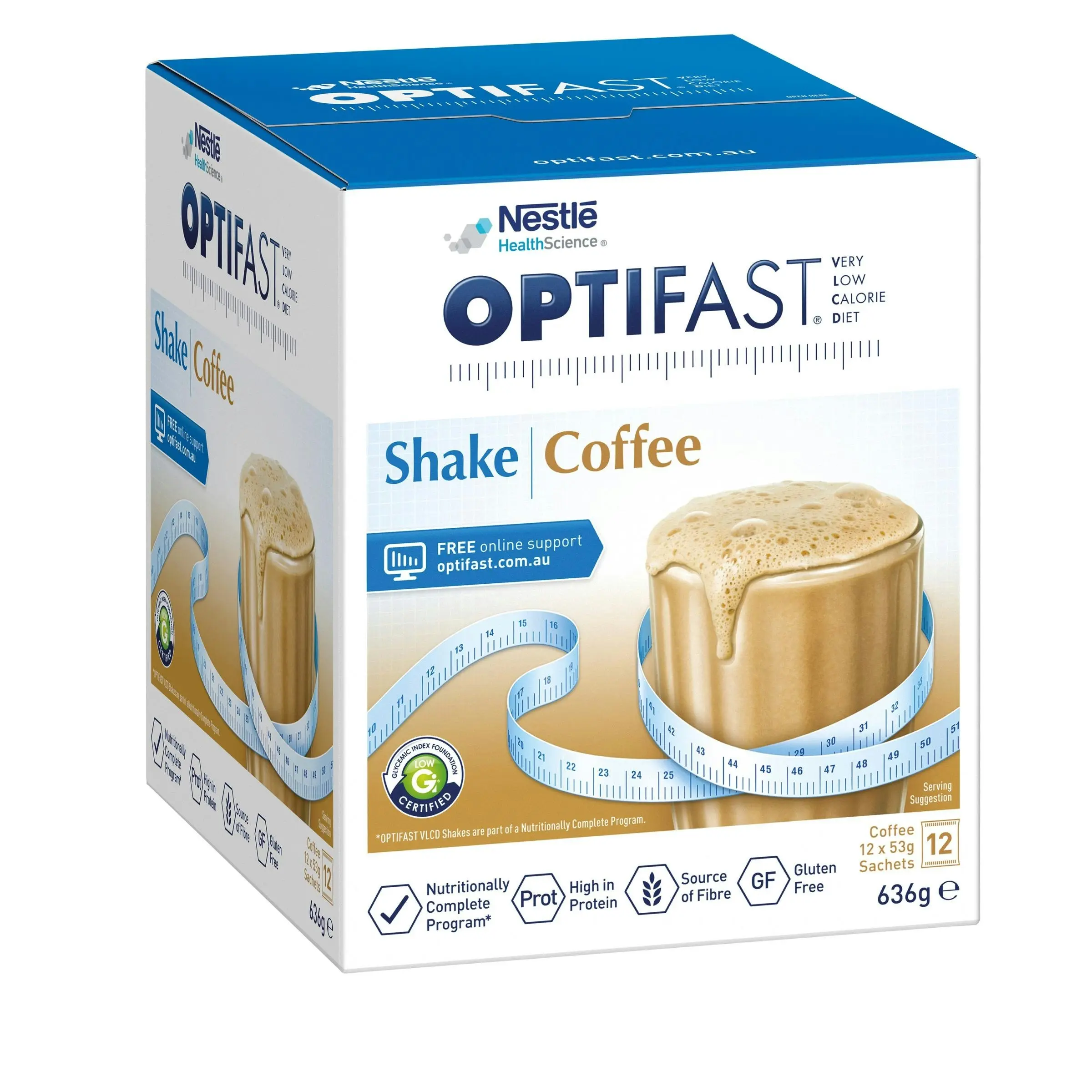 OPTIFAST VLCD Shake Coffee 12 x 53g