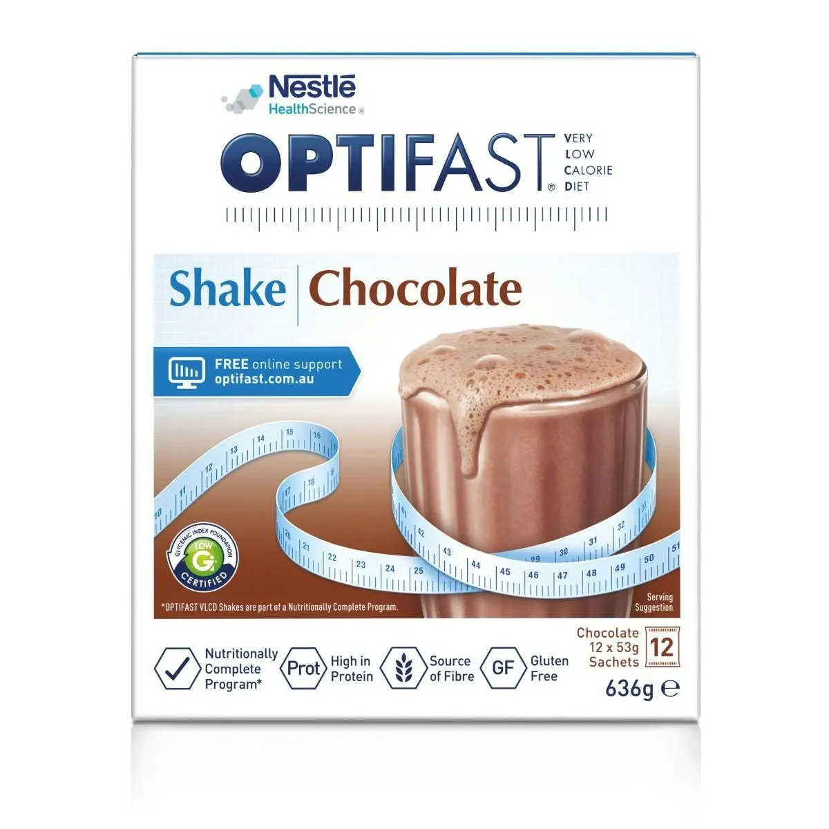 OPTIFAST VLCD Shake Chocolate 12X53G