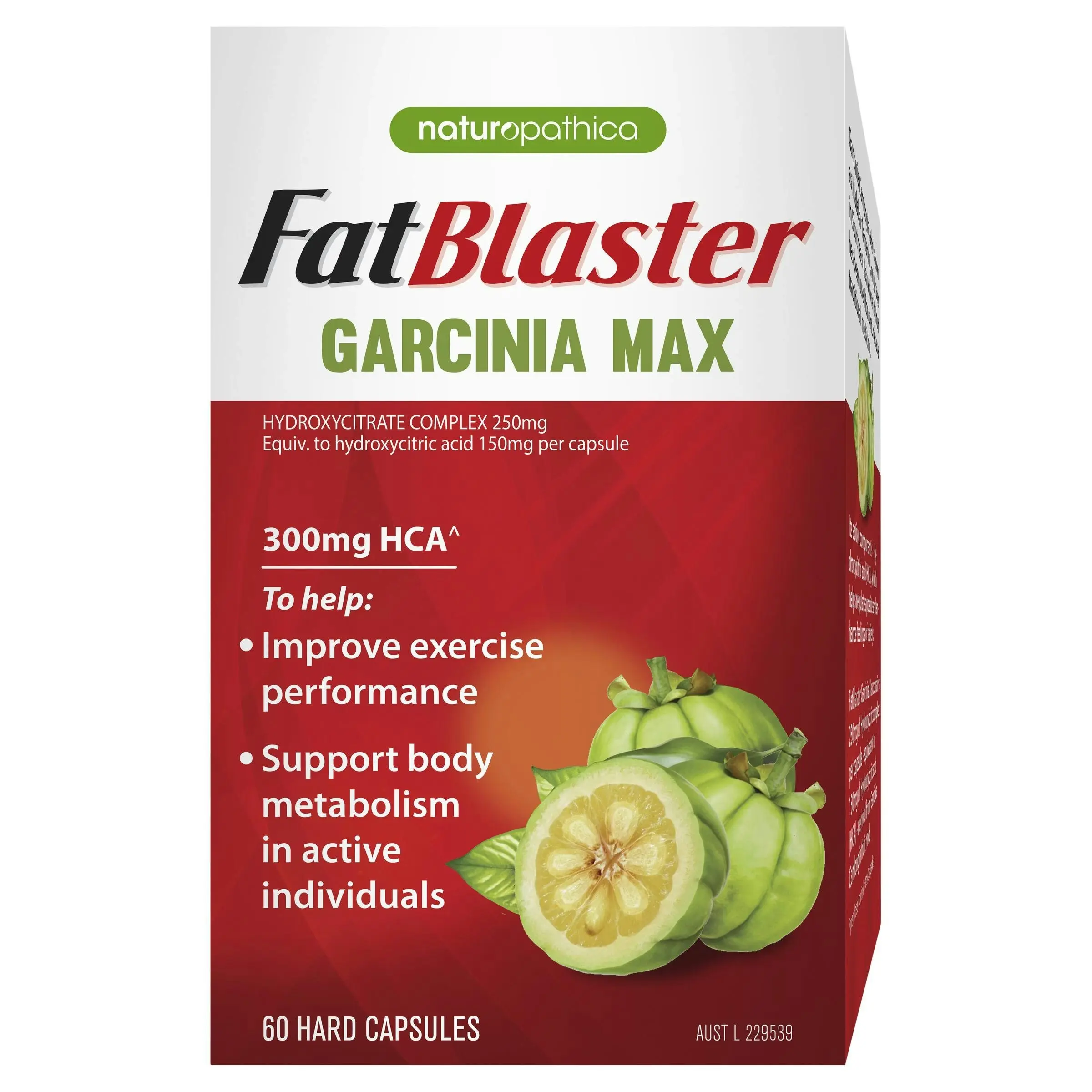 Naturopathica FatBlaster Garcinia Max 60% HCA 150mg 60 Capsules