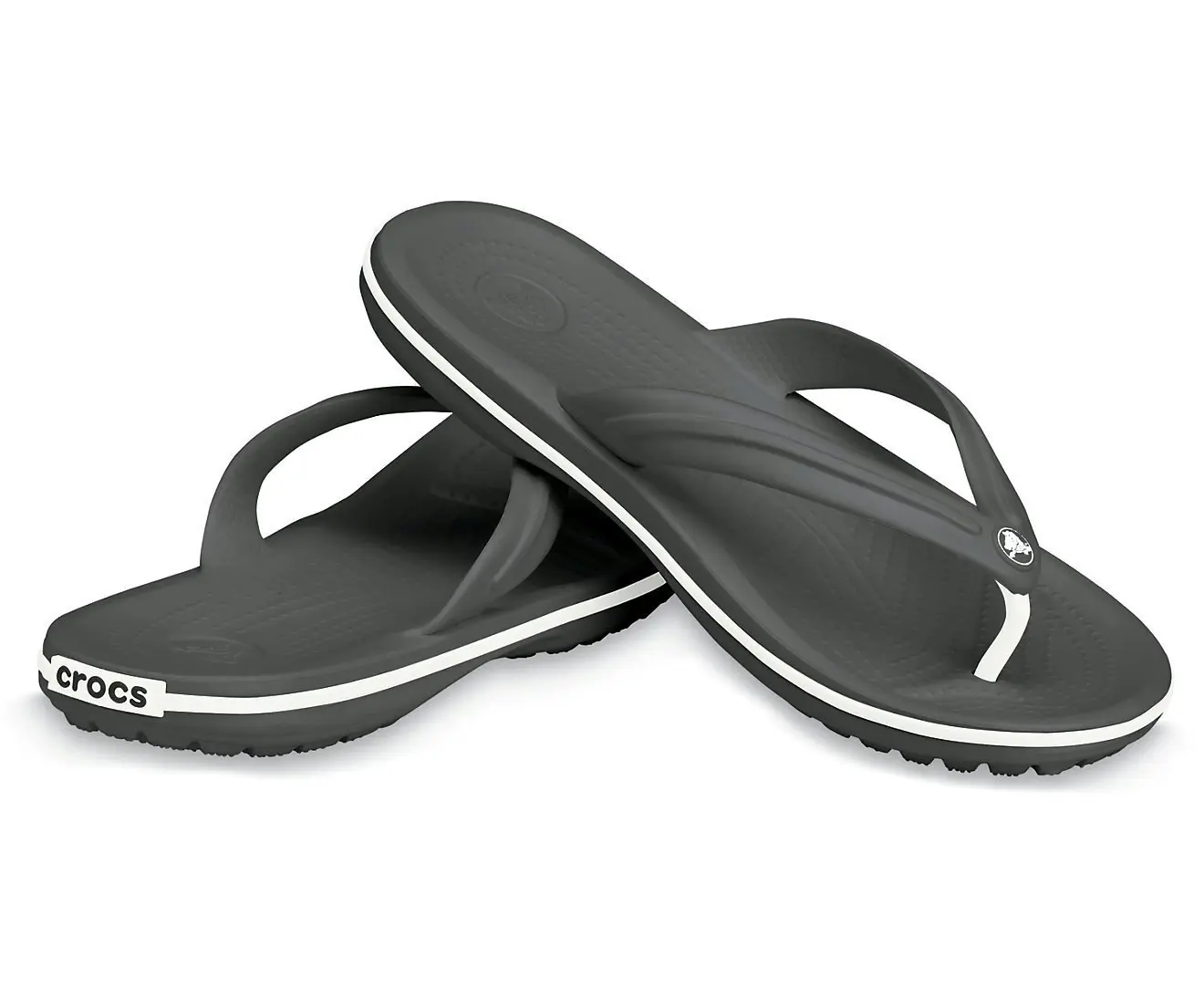 Crocs Crocband Croslite Flip Flops Thongs Summer - Black