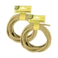 [2Pk X 2Pce] Krafters Korner Jute Crafting Rope - Natural Colour (4M)