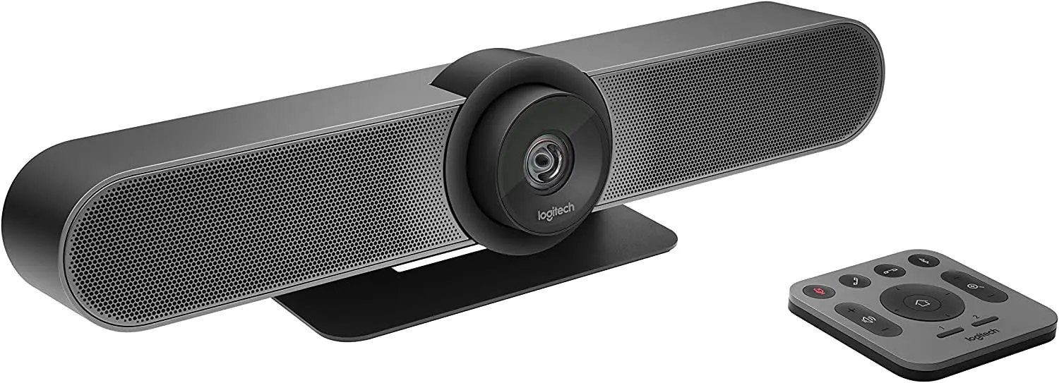 Logitech MEETUP All-in-one conferencecam with an ultra-wide lens for small rooms HT