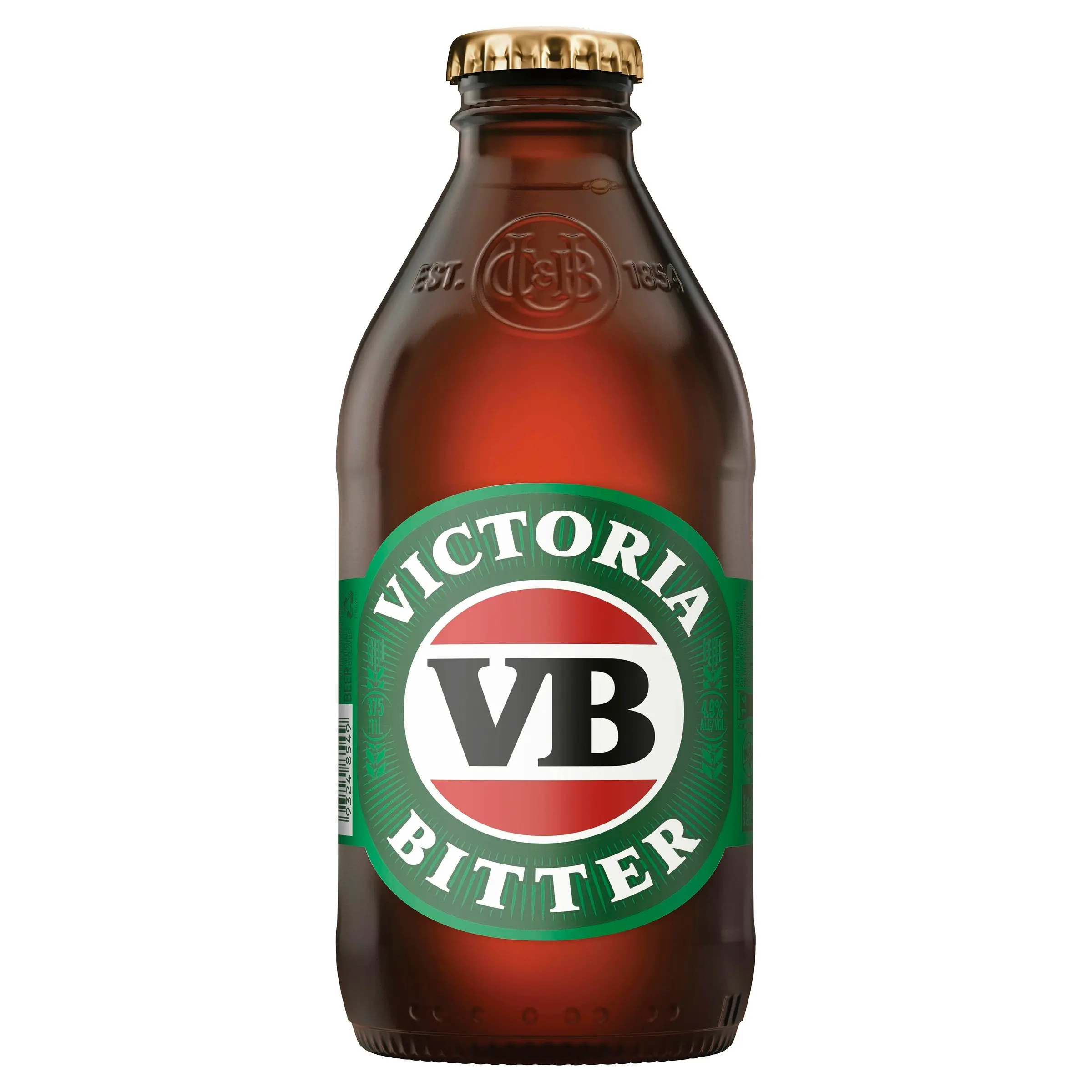 Victoria Bitter Beer Case 24 x 375mL Bottles