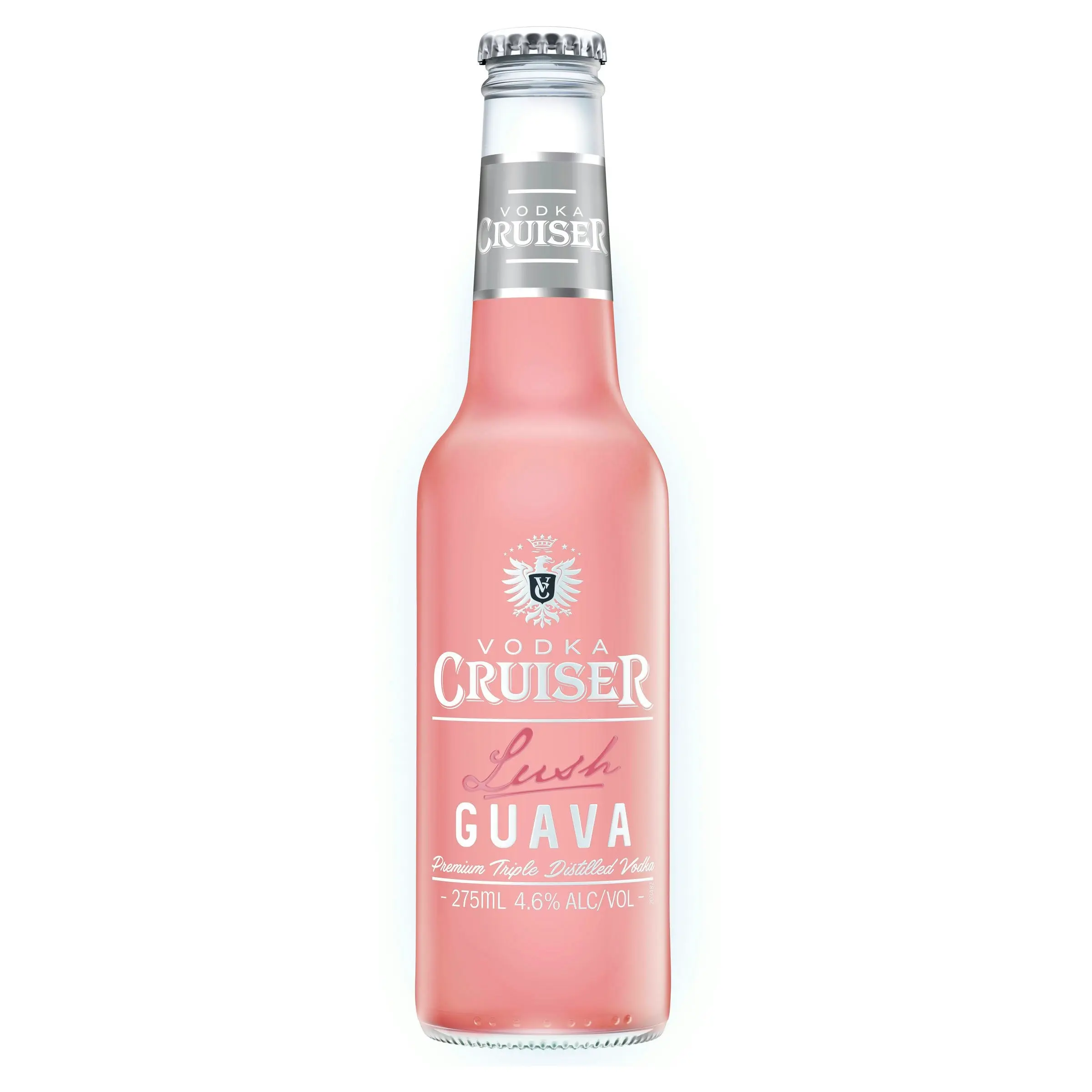 Vodka Cruiser Lush Guava 4.6% 24 x 275mL Bottles