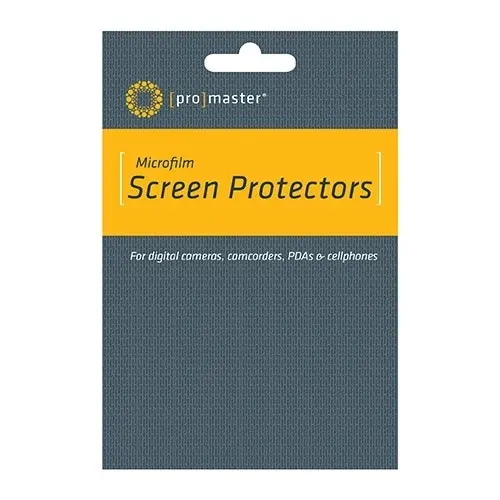 ProMaster LCD Screen Protector Universal Self Adhesive Film up to 4" LCD (3pk)