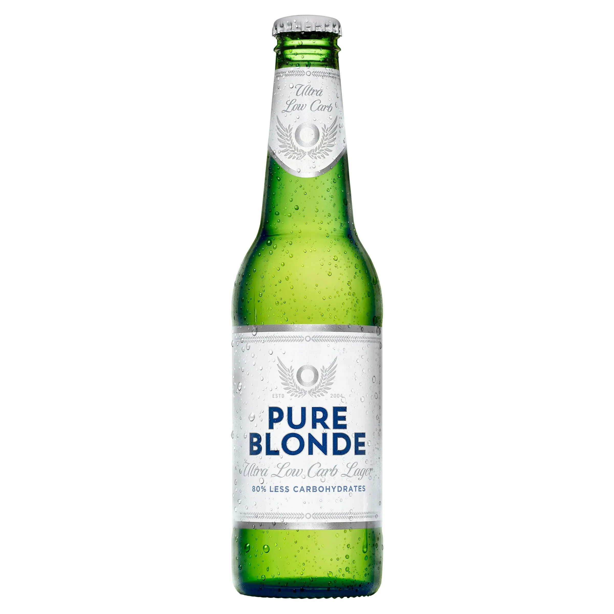 Pure Blonde Ultra Low Carb Lager Beer 24 x 355mL Bottles