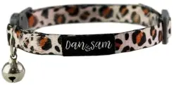 Dan & Sam  Adjustable Polyester Webbing Collar  Wild One