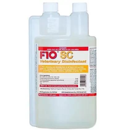 F10 SC Broad Spectrum Veterinary Disinfectant