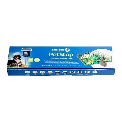 Nemtek 24mtr Pet Stop Electric Solar Fence Kit