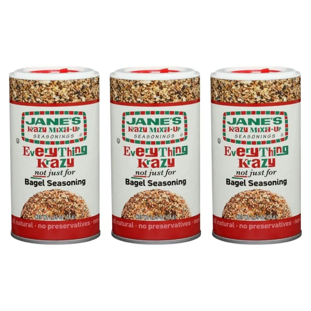 Jane's Krazy Mixed Up Everything Bagel Seasoning 78g x 3