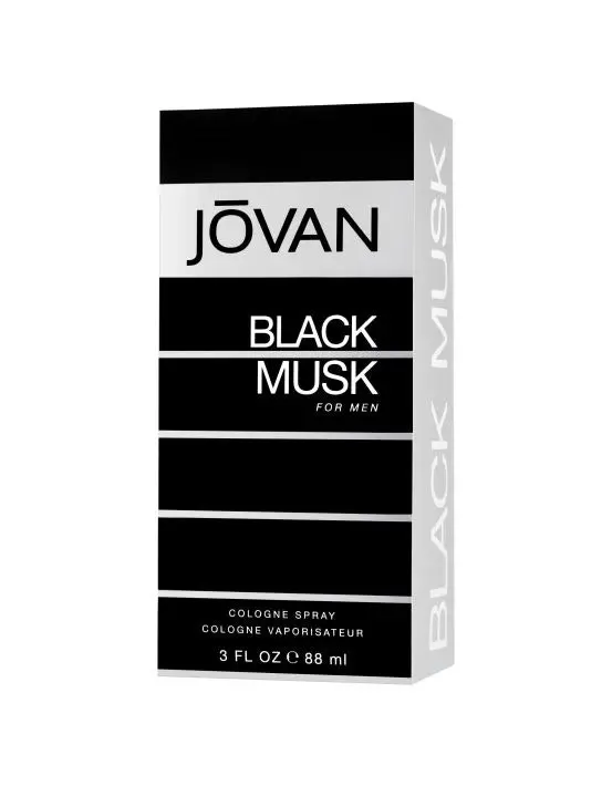 Jovan Black Musk For Men Eau De Cologne 88ml