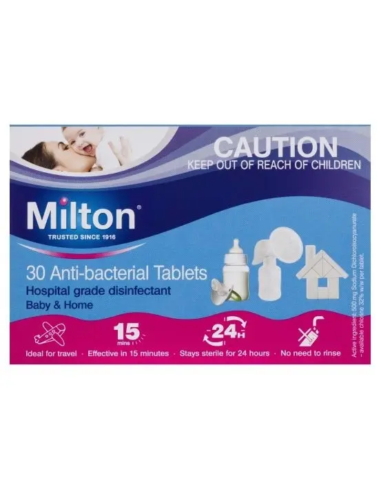 Milton 30 Anti-bacterial Tablets