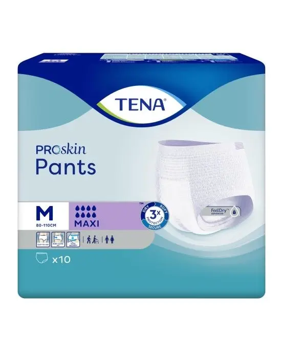 TENA ProSkin Pants Maxi Medium 10 Pack