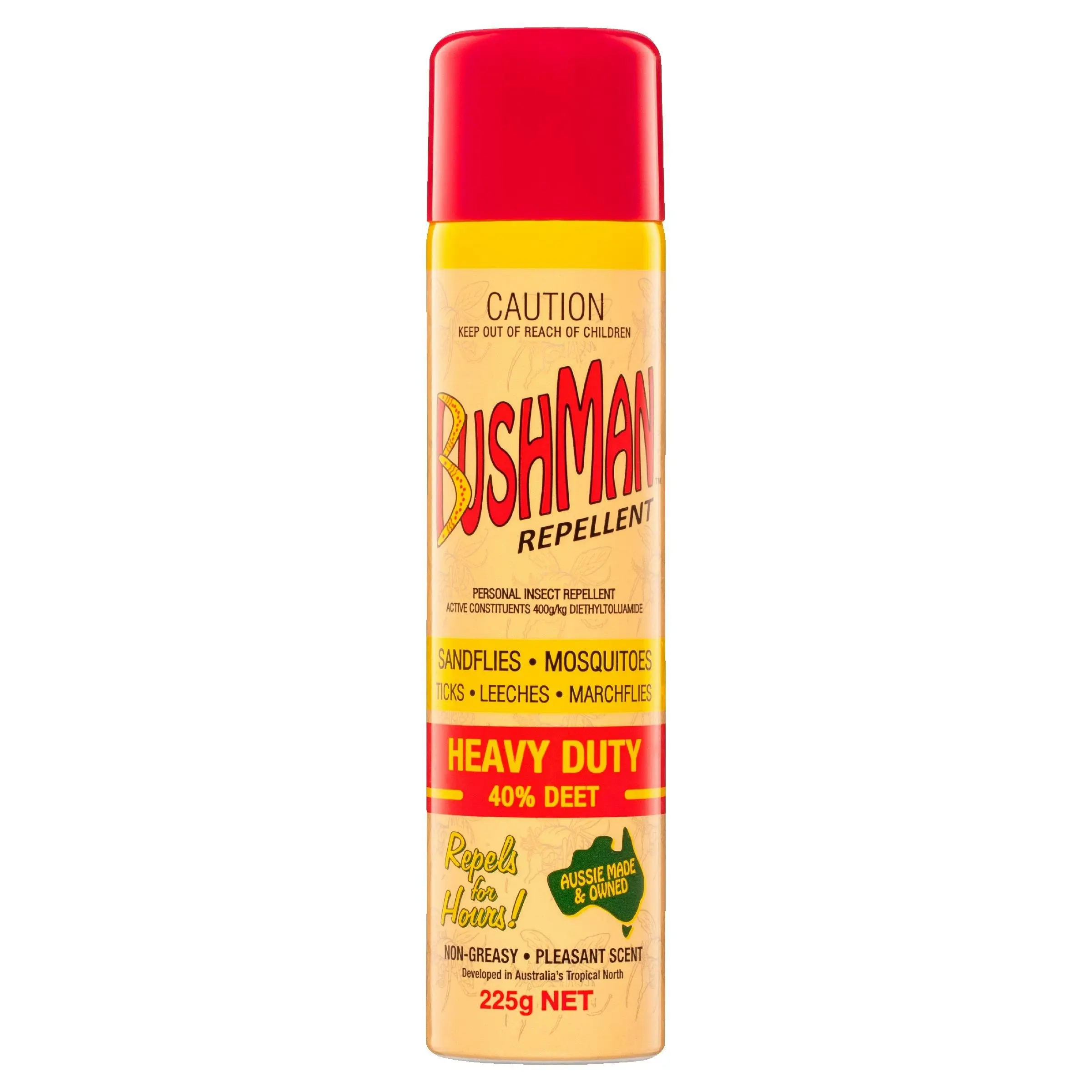 Bushman Ultra Insect Repellant Aerosol 225g