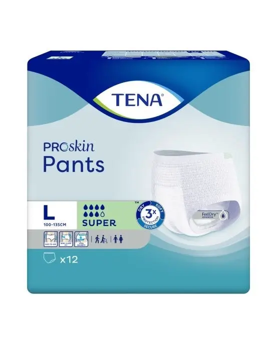 TENA ProSkin Pants Super Large 12 Pack