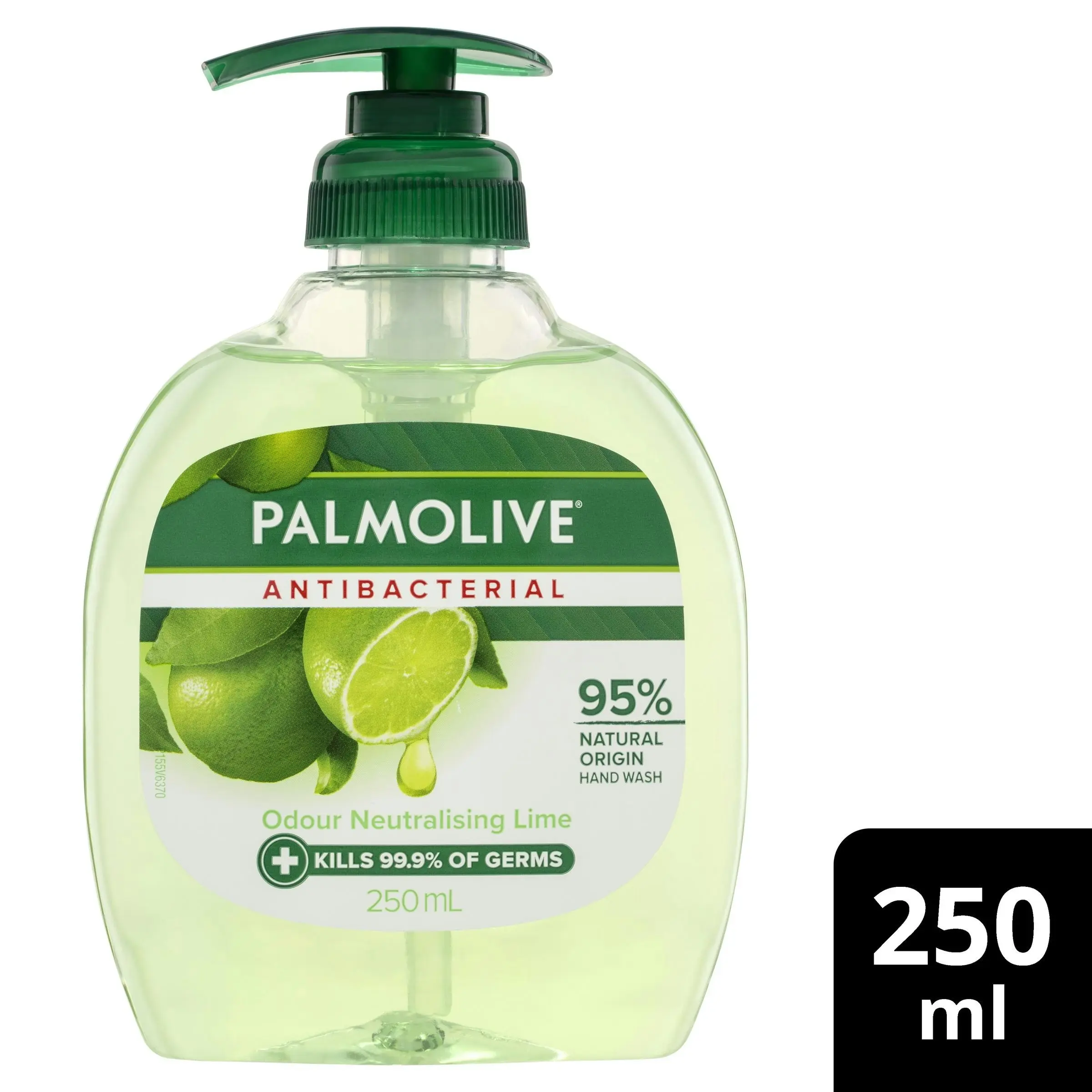 Palmolive Antibacterial Odour Neutralising Liquid Hand Wash Lime Pump 250mL