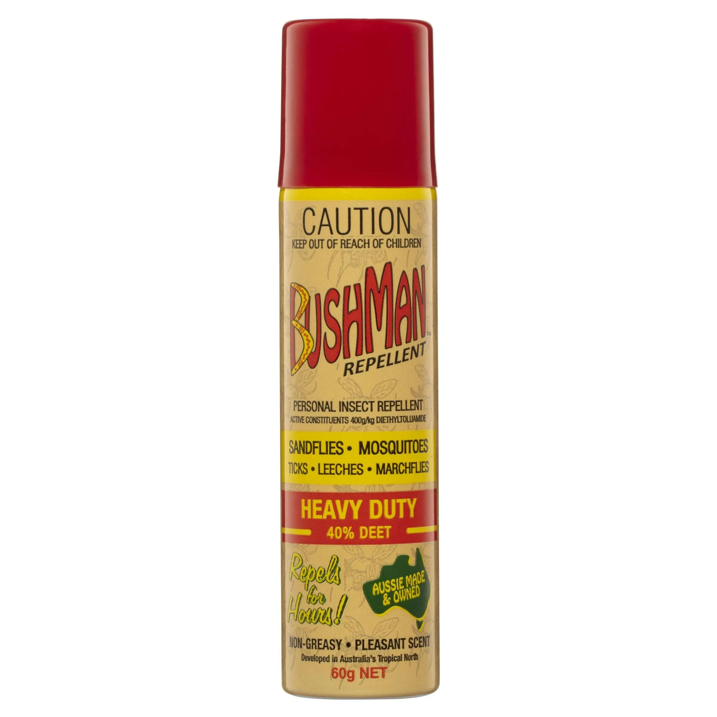 Bushman Ultra Insect Repellant Aerosol 60g